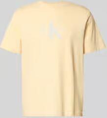 Calvin Klein Jeans T-shirt met labelprint en ronde hals