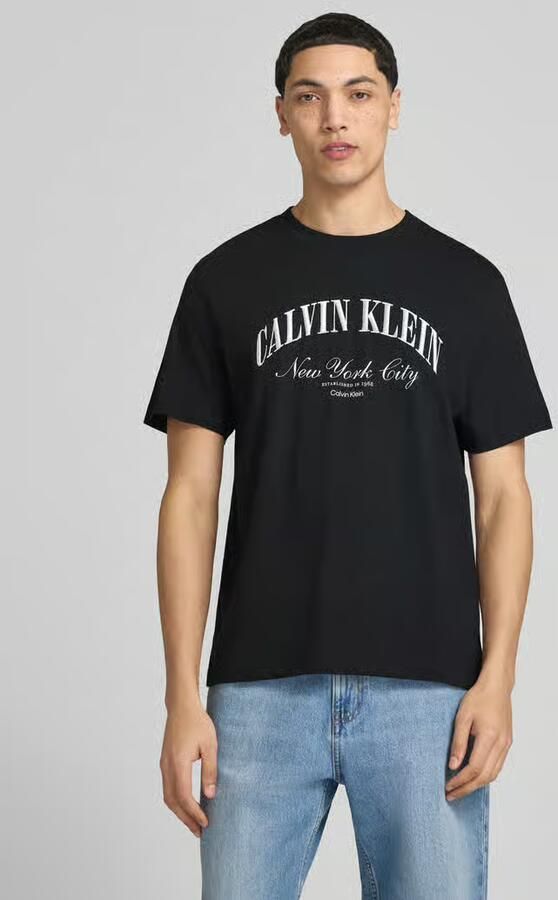 Calvin Klein Jeans T-shirt Korte Mouw 20S MARCH GRAPHIC SEASONAL FASHI - Foto 3