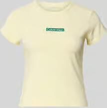 Calvin Klein Jeans T-shirt met ronde hals en labelprint