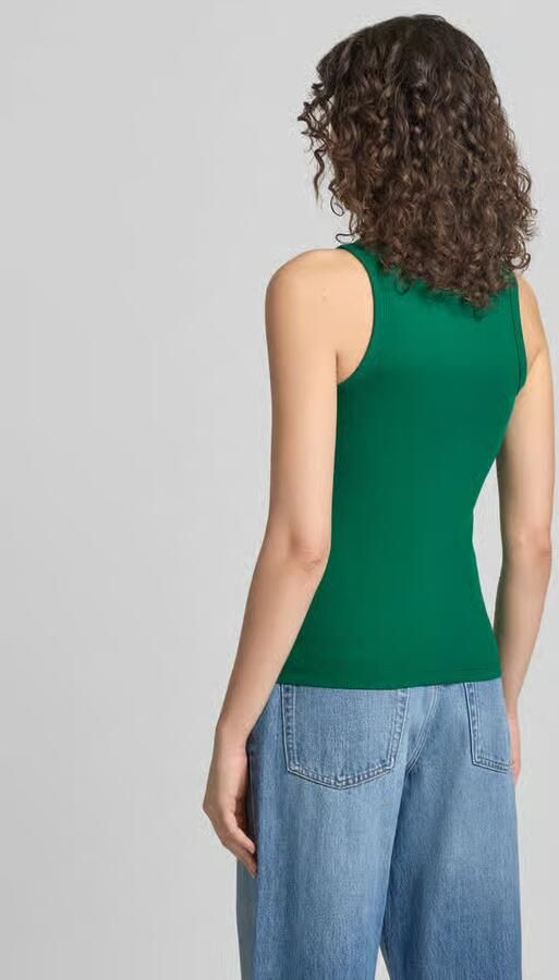 Calvin Klein Jeans Top met Labelstitching Model 'CONTOUR' - Foto 3
