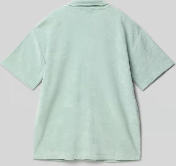 Calvin Klein Jeans Vrijetijdsoverhemd van badstof met logostitching