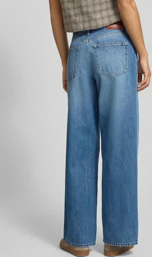 Calvin Klein Jeans wide fit jeans met labeldetail - Foto 5