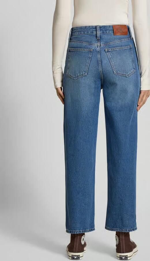 Calvin Klein Jeans Wide fit jeans met logopatch model 'Barrel' - Foto 8
