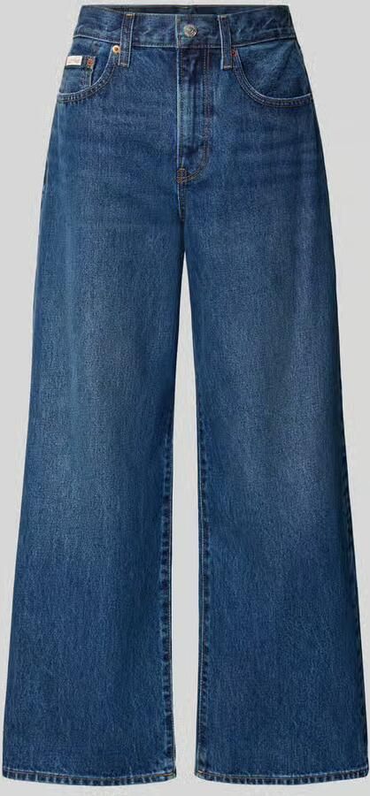 Calvin Klein Jeans Wide leg jeans van puur katoen model 'JULIU'