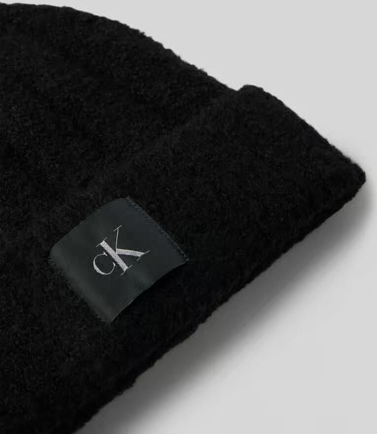 Calvin Klein Jeans Muts Ck Patch Boucle Beanie