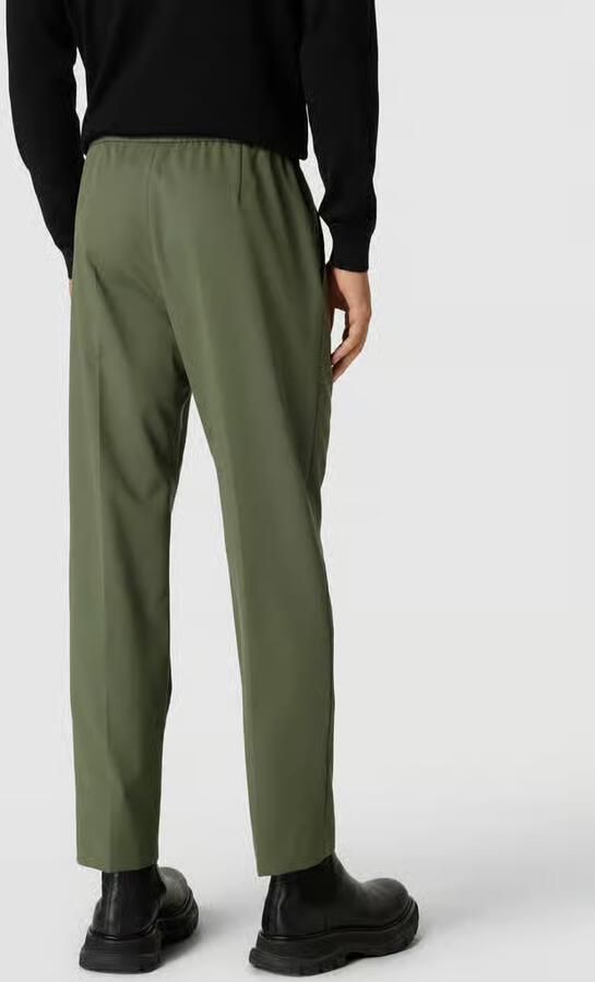 CK Calvin Klein Broek van viscosemix met persplooien - Foto 2