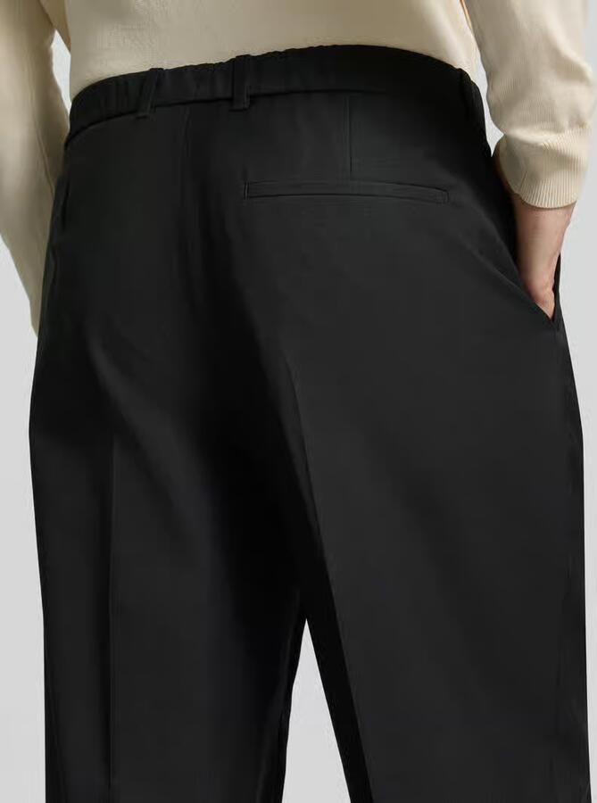 CK Calvin Klein Broek van wolmix met wijde pijp en achterzak - Foto 2