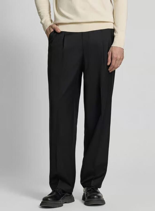 CK Calvin Klein Broek van wolmix met wijde pijp en achterzak - Foto 2