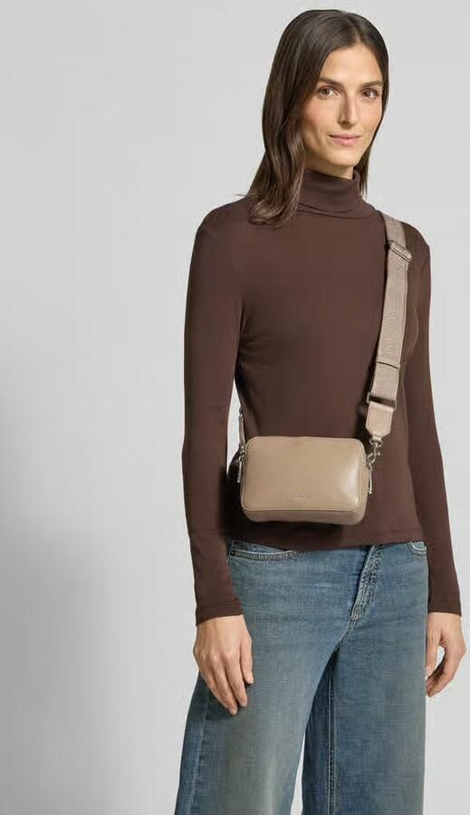 CK Calvin Klein Crossbodytas met reliëflogo model 'Webbing' - Foto 2
