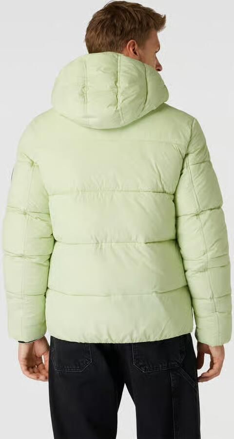 CK Calvin Klein Gewatteerd jack met capuchon en binnenmanchetten