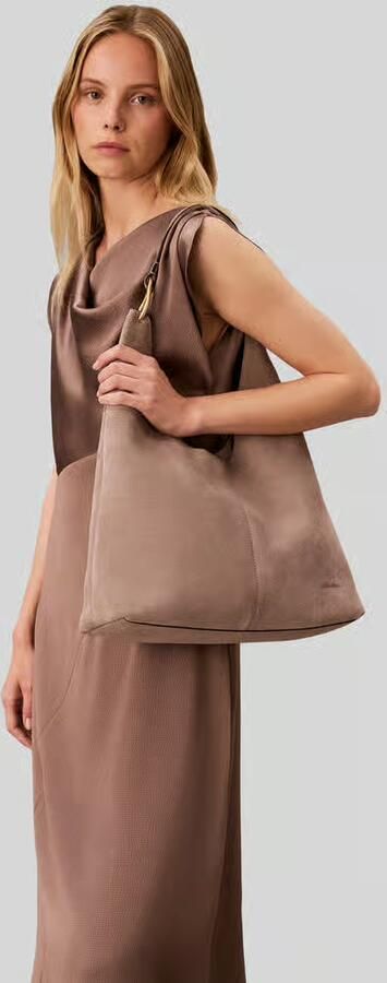 CK Calvin Klein Handtas met echt leer met label in reliëf - Foto 3