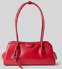 CK Calvin Klein Handtas met label in reliëf model 'EMBLEM TRIO SHOULDER BAG'