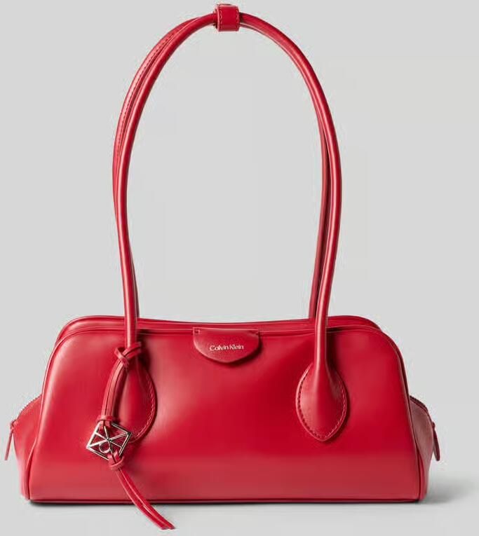 CK Calvin Klein Handtas met label in reliëf model 'EMBLEM TRIO SHOULDER BAG' - Foto 2