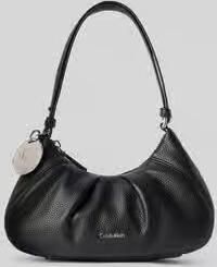 CK Calvin Klein Handtas met label in reliëf model 'ENGRAVED HW SMALL BAG' - Foto 2