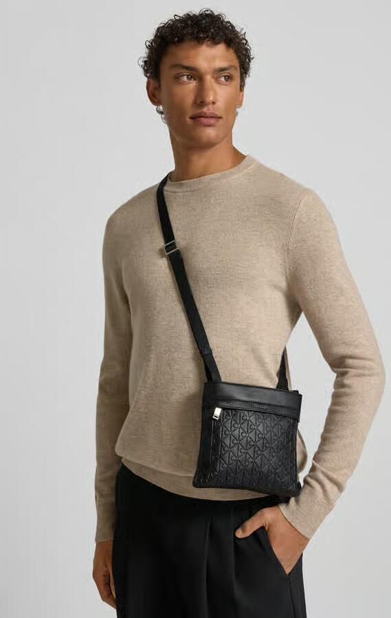 CK Calvin Klein Handtas met labeldetail en schouderriem - Foto 2