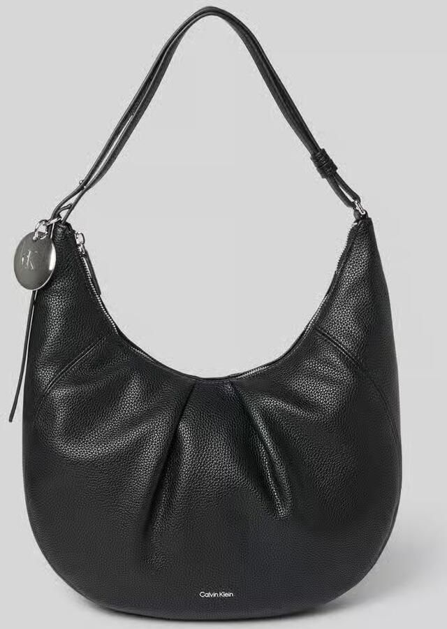 Calvin Klein Jeans Handtas ENGRAVED HW MEDIUM SHOULDER BAG LV04F3555G - Foto 2