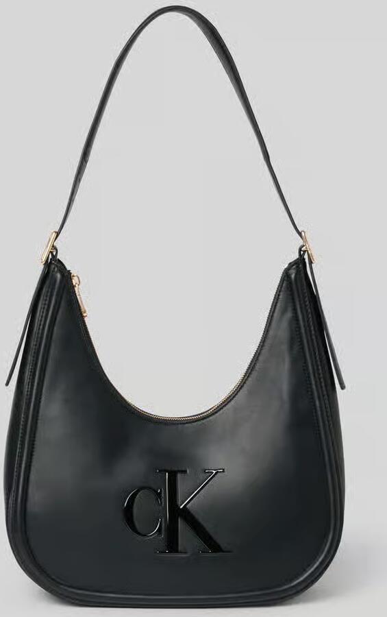 Calvin Klein Jeans Handtas BOLD CK CRESCENT LV04F3427G - Foto 2