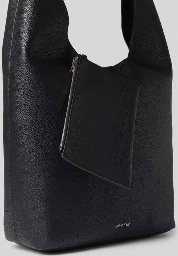 CK Calvin Klein Handtas met labeldetail Model 'SLOUCHY PEBBLE MEDIUM' - Foto 2