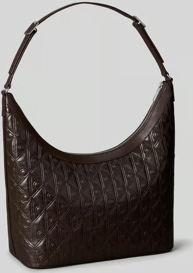 Calvin Klein Jeans Tas EMBLEM AOP DEBOSSED MEDIUM SHBAG LV04F3875G - Foto 2