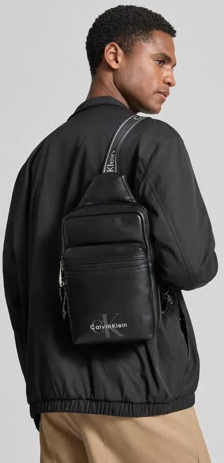 Calvin Klein Jeans Schoudertas BOLD LOGO WEBBING SLING LV04D3449G - Foto 4