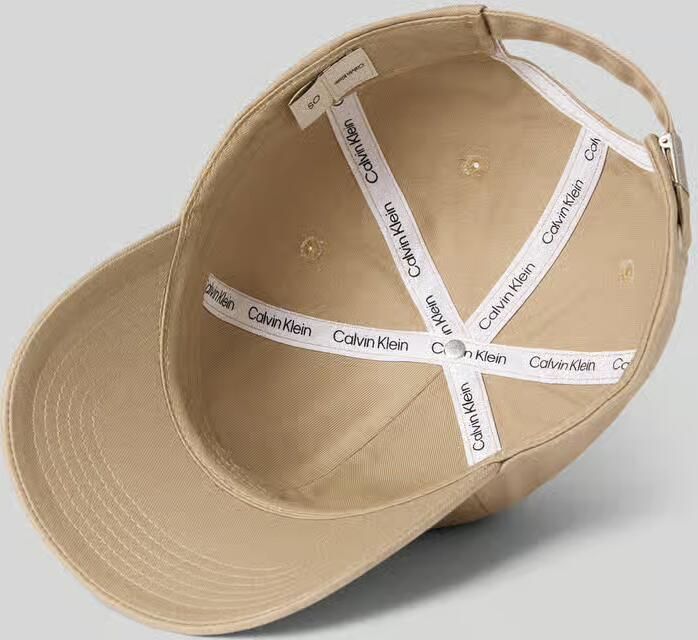 CK Calvin Klein In grootte verstelbare Cap met Labelstitching