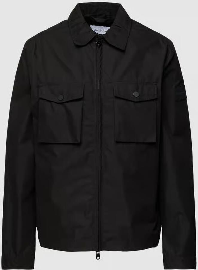 Calvin Klein Kort jack LIGHT SHIRT JACKET