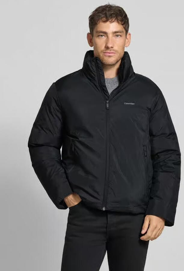 CK Calvin Klein Jack met opstaande kraag en logoprint - Foto 2