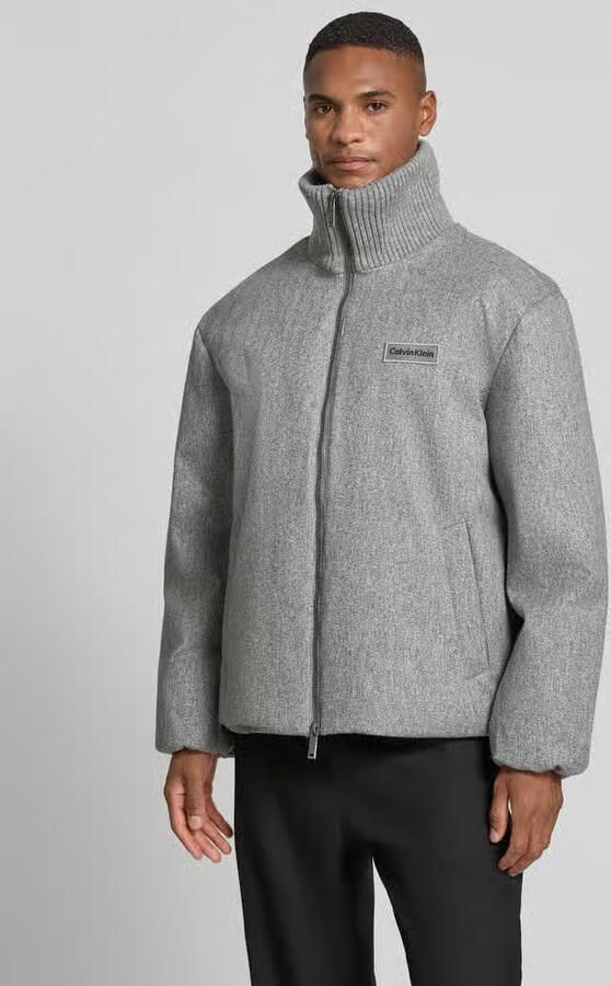 CK Calvin Klein Jack met opstaande kraag en tweewegsritssluiting - Foto 2