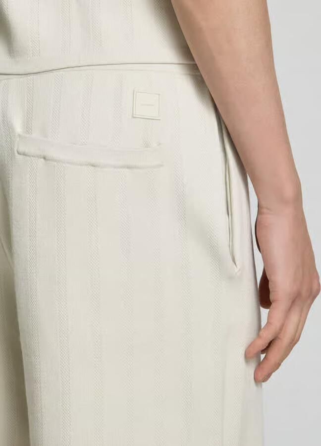 CK Calvin Klein Korte regular fit broek met structuurmotief - Foto 2