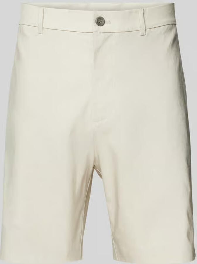 CK Calvin Klein Korte regular fit chino met ceintuurlussen