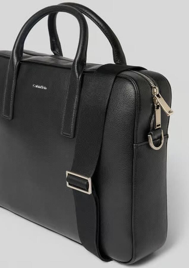 CK Calvin Klein Laptop Tas in Leerlook Model 'Commuter' - Foto 2