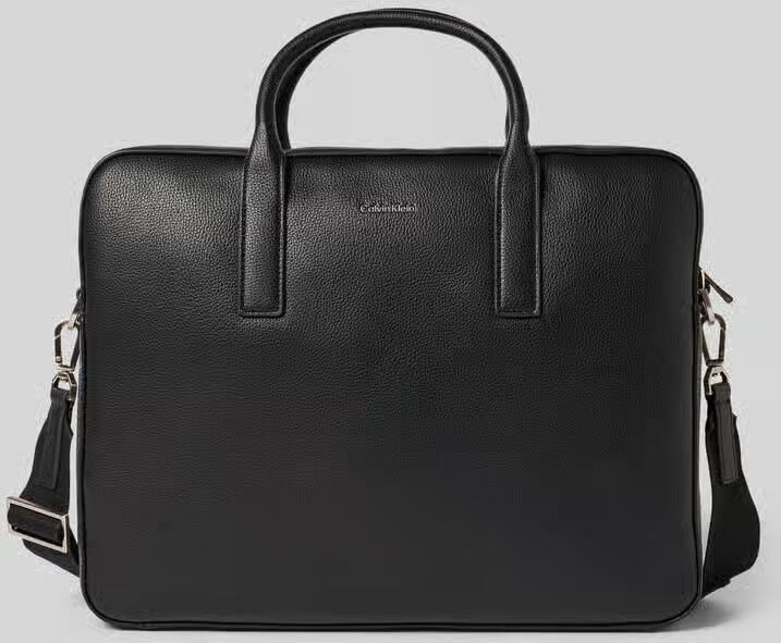 CK Calvin Klein Laptop Tas in Leerlook Model 'Commuter'