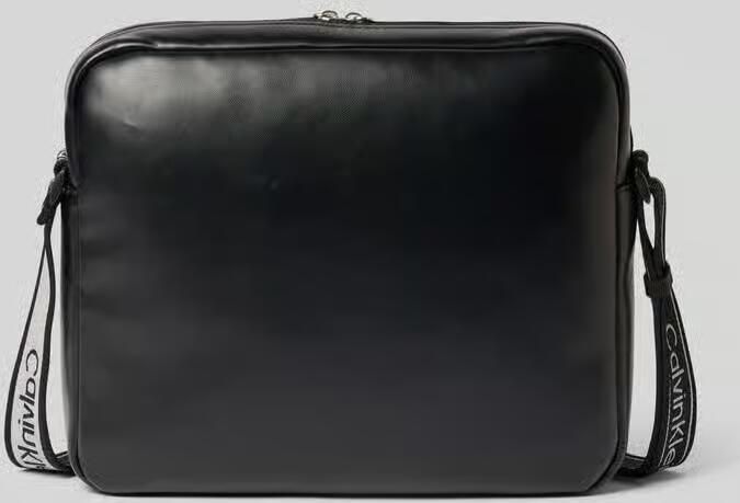 CK Calvin Klein Laptoptas met labelopschrift model 'BOLD LOGO WEBBING LAPTOP'