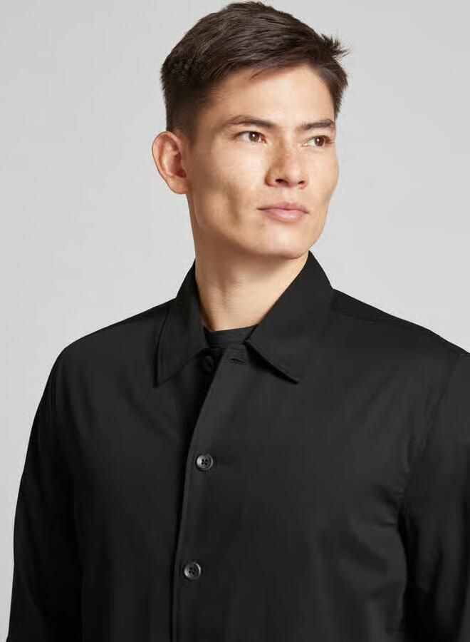 CK Calvin Klein Overhemdjack van wolmix met knoopsluiting