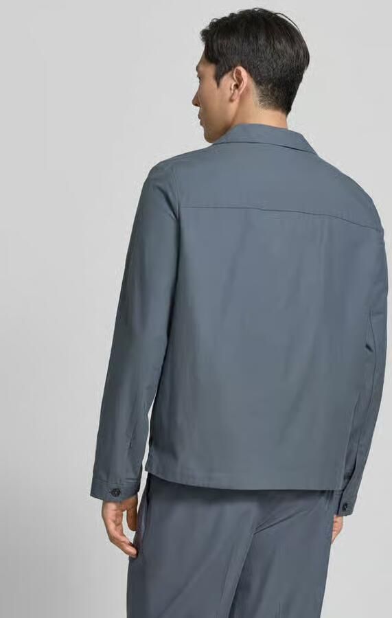 CK Calvin Klein Oversized overhemdjack van mix van katoen en lyocell - Foto 3