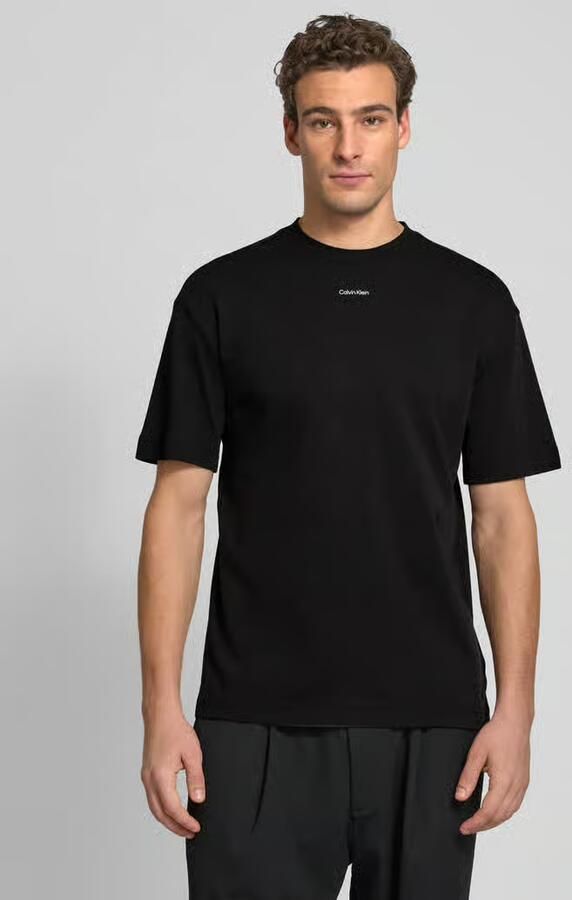 Calvin Klein Moderne en Verfijnde Heren T-shirts en Polos Black Heren - Foto 2