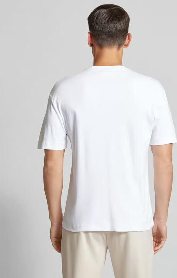 Calvin Klein Moderne en Verfijnde Heren T-shirts en Polos White Heren