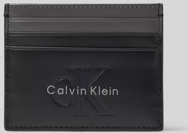 CK Calvin Klein Pasjeshouder van echt rundleer