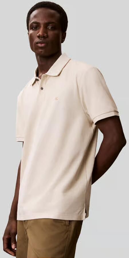CK Calvin Klein poloshirt met gestikt logo van puur katoen