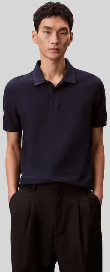 CK Calvin Klein poloshirt met gestikt logo van puur katoen - Foto 4