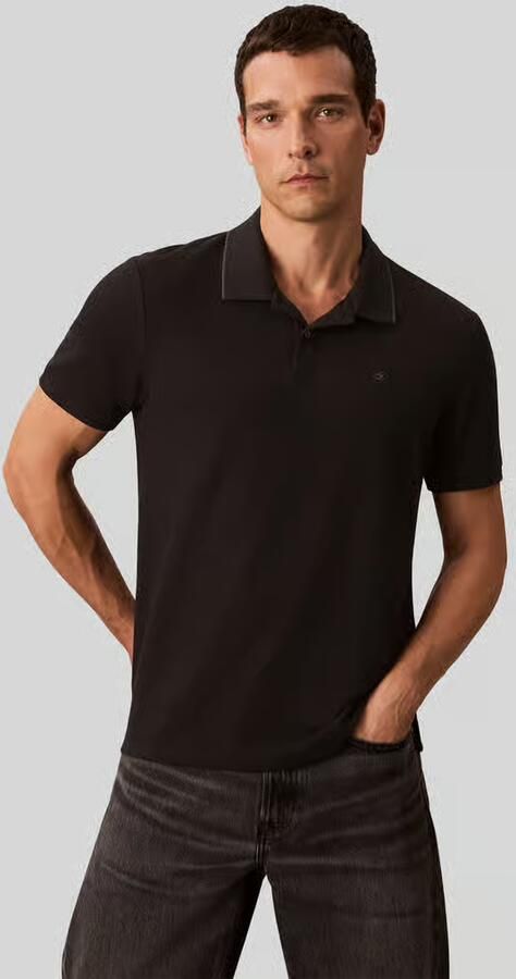 CK Calvin Klein poloshirt met gestikt logo van puur katoen - Foto 9