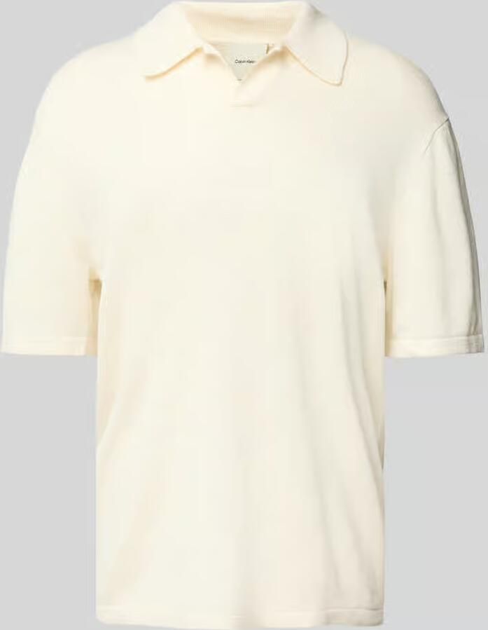 CK Calvin Klein Poloshirt met V-hals
