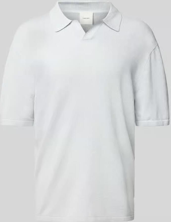 CK Calvin Klein Poloshirt met V-hals
