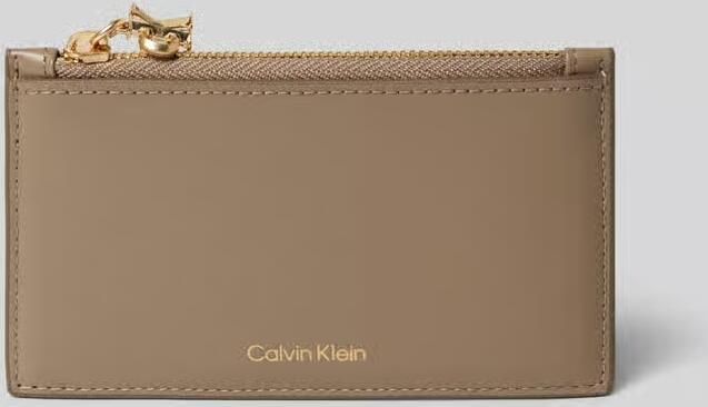 CK Calvin Klein Portemonnee met labeldetail