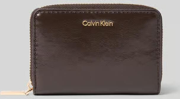 CK Calvin Klein Portemonnee van echt rundleer - Foto 2