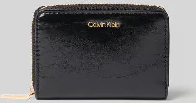 CK Calvin Klein Portemonnee van echt rundleer - Foto 2