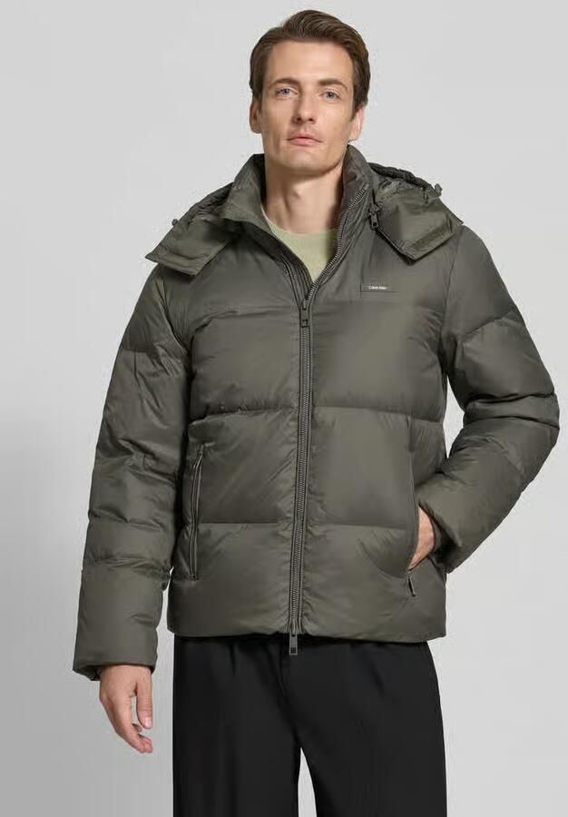 CK Calvin Klein Regular fit donsjack met afneembare capuchon - Foto 2