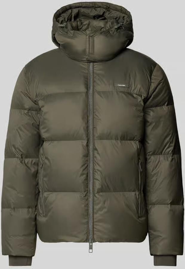 CK Calvin Klein Regular fit donsjack met afneembare capuchon - Foto 3