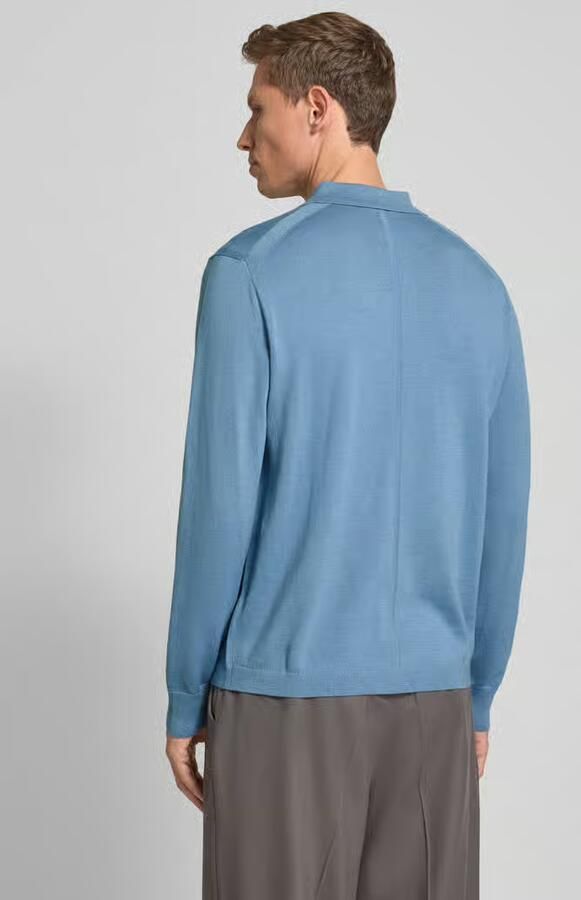 CK Calvin Klein Regular Fit gebreide trui van wolmix