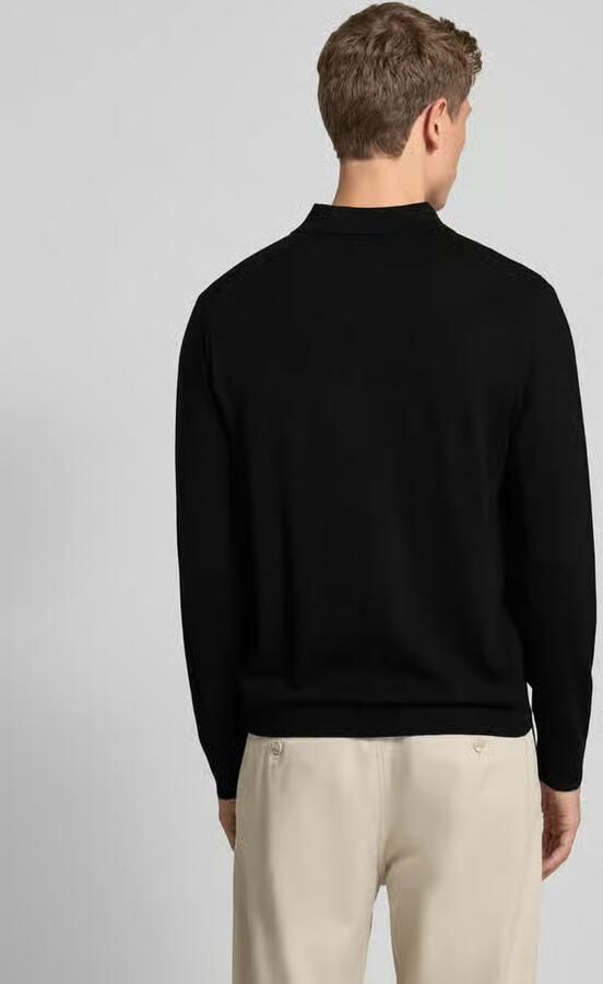 CK Calvin Klein Regular Fit gebreide trui van wolmix